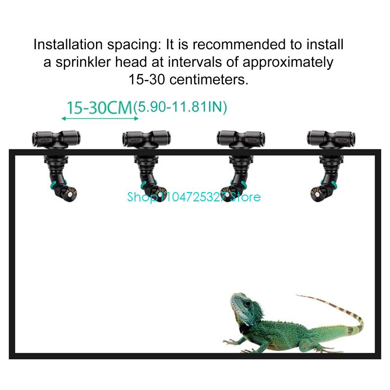 D8KF Rainforests Tanks Fog Spr - Misting Nozzle Reptile recension och pris