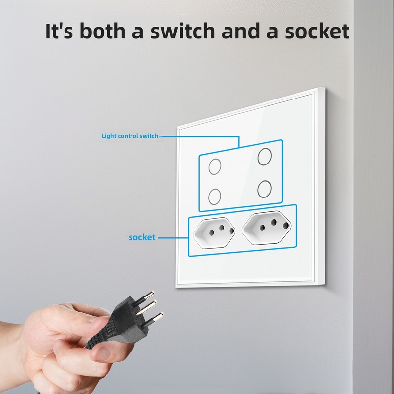Tuya WiFi Smart Plug 4 Outlet  - Timer Dual Outlet recension och pris